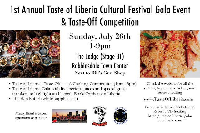 Calling for Volunteers for Taste of Liberia and Taking Applications for New Board Members